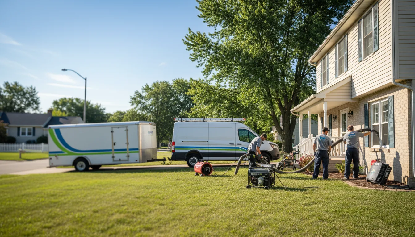 Flooded Basement Restoration And Cleanup With Repair in Brantingham, NY near me